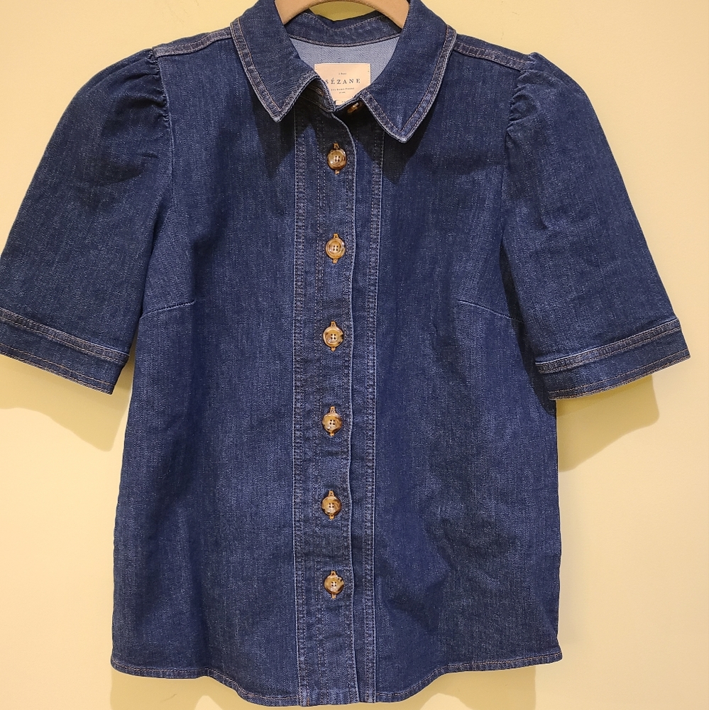 Sezane Kendall Shirt - Picture 2 of 8